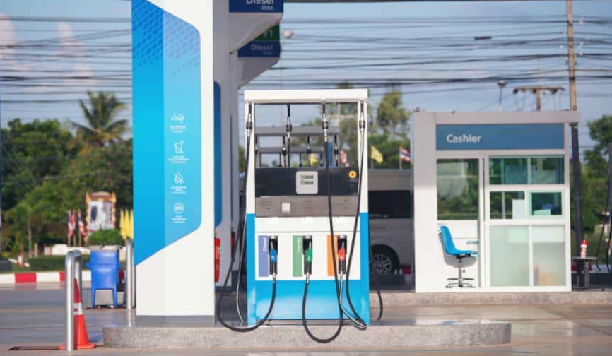 International fuel logistics - gas station retail